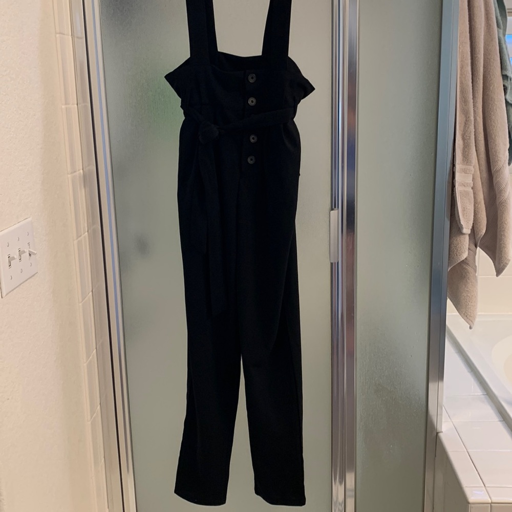 Dress pants overalls